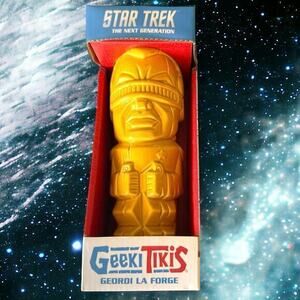 Geeki Tikis 1st Edition Geordi La Forge Star Trek: The Next Generation Mug